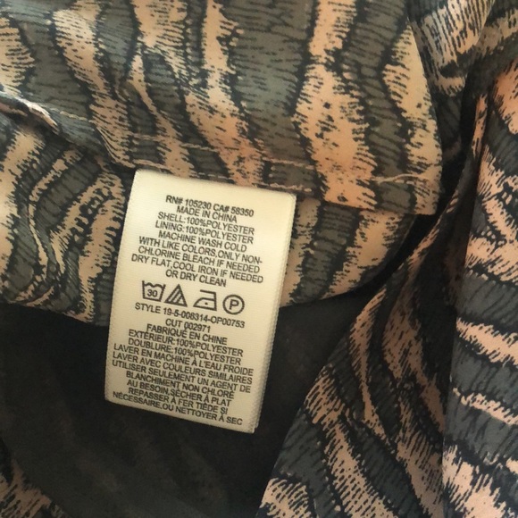 Joie parish’s zebra print puff sleeve jumpsuit - Picture 4 of 8